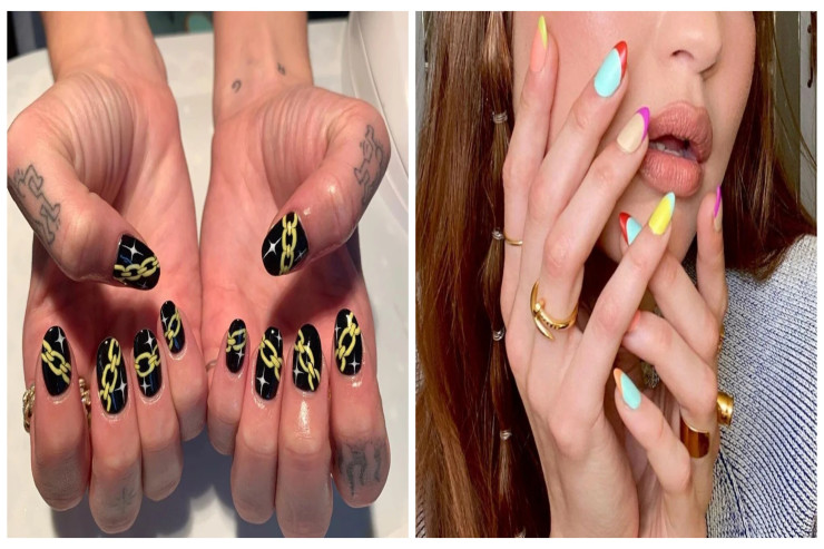 Məşhurların  maraqlı DIRNAQ BOYALARI - FOTOLENT 