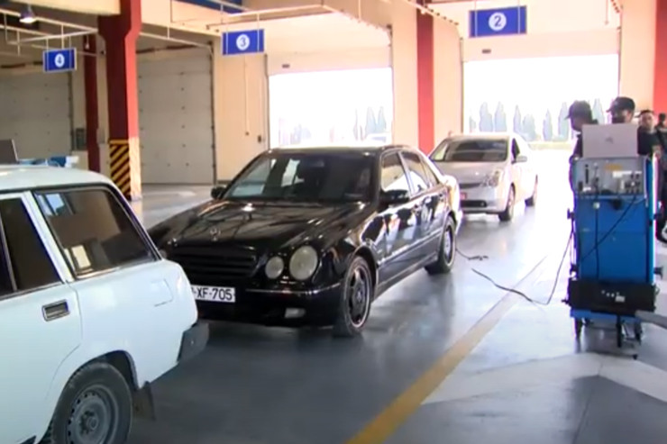 Avtomobillərin texniki baxışında YENİLİK  - VİDEO 