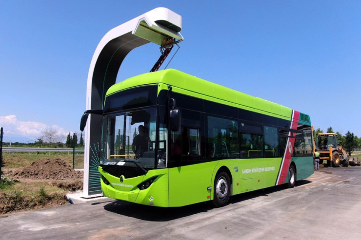 Türkiyədə elektriklə işləyən avtobuslar - İLK DƏFƏ  