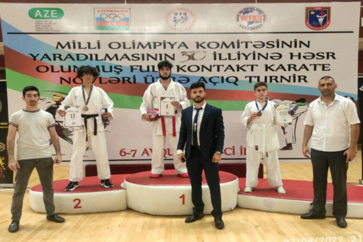 FHN-in karate komandasının idmançıları yüksək nəticələr əldə etdi - FOTO 
