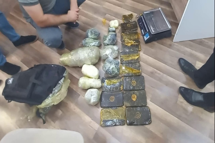 Aşkarlanan narkotiklər