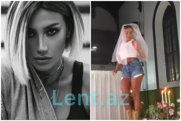 Röya kilsədə oyun çıxardı: Süfrənin üstündə... -  VİDEO  