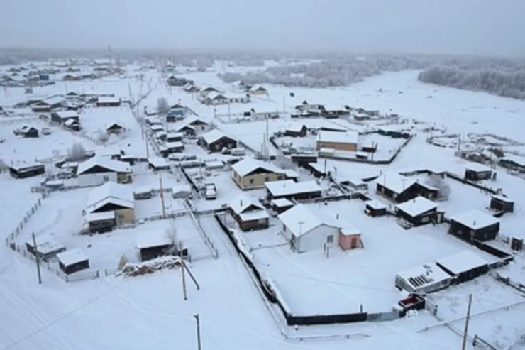 Bu şəhərdə  59 dərəcə   ŞAXTA var