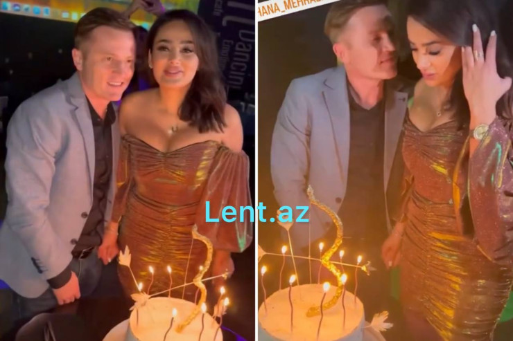 Eduard Məmmədov sevgilisinə ad günü  keçirdi - VİDEO 