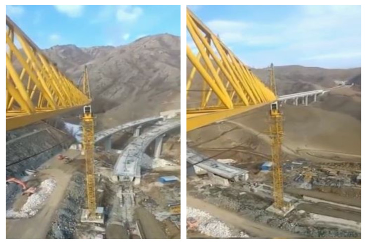 Daşaltıdan İsa bulağına YENİ YOL  - VİDEO 