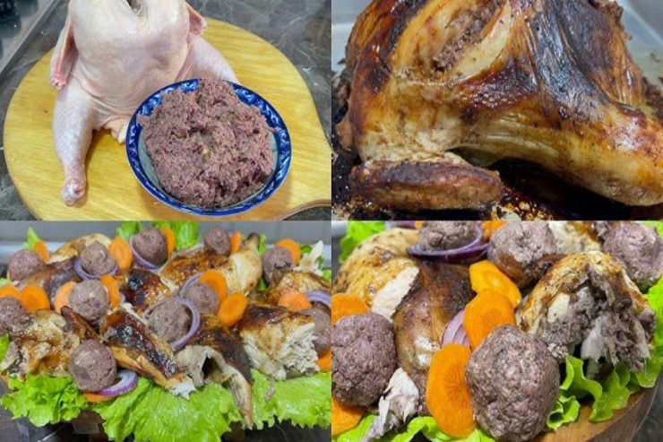 Bayram süfrəsinə fərqli  toyuq ləvəngisi  -  Lent.az-ın mətbəxi  