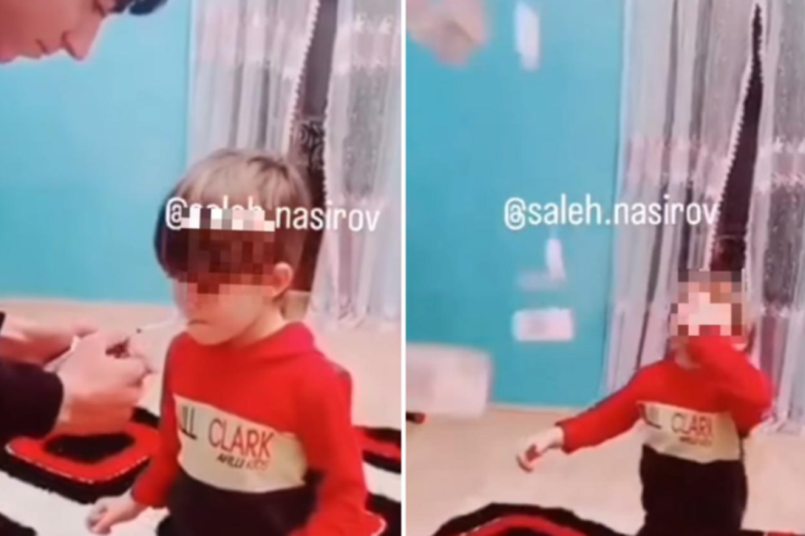 Azərbaycanda azyaşlıya qarşı qeyri-etik hərəkətlər - VİDEO 