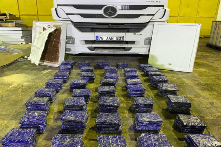 Naxçıvanda Polşaya aparılan 100 kilodan artıq narkotik aşkarlandı -  FOTO 