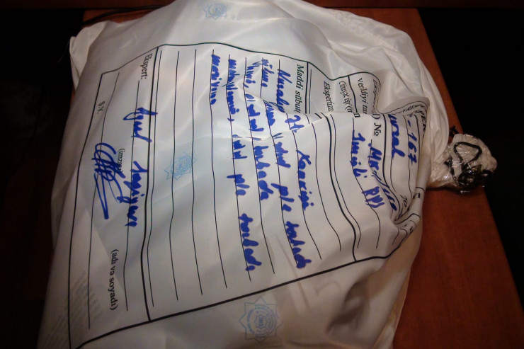 Ələ keçirilən narkotik