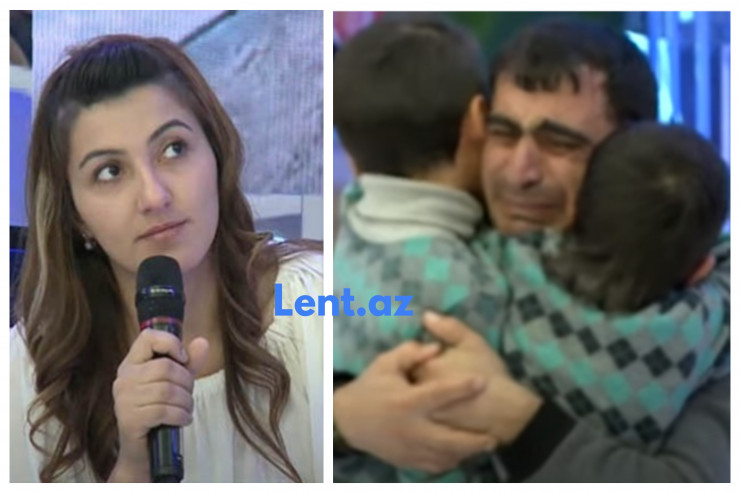 Efirdə cinayəti etiraf edən gəlinin uşaqları atasına qovuşdu - VİDEO  