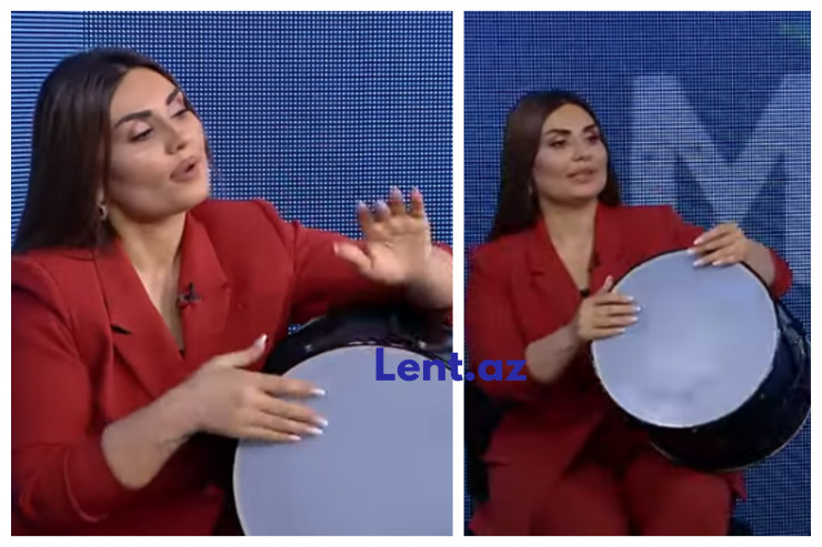 Şəbnəm Tovuzlu bu dəfə NAĞARA ÇALDI  - VİDEO  