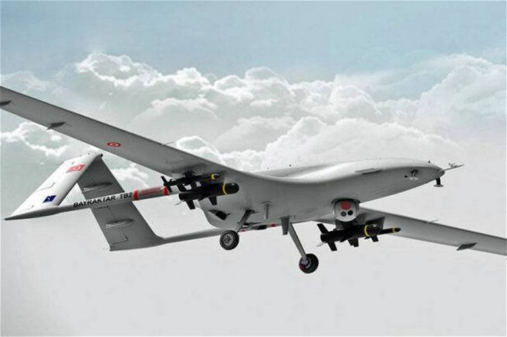 Ukrayna ordusu "Bayraktar"ları HAVAYA QALDIRDI 