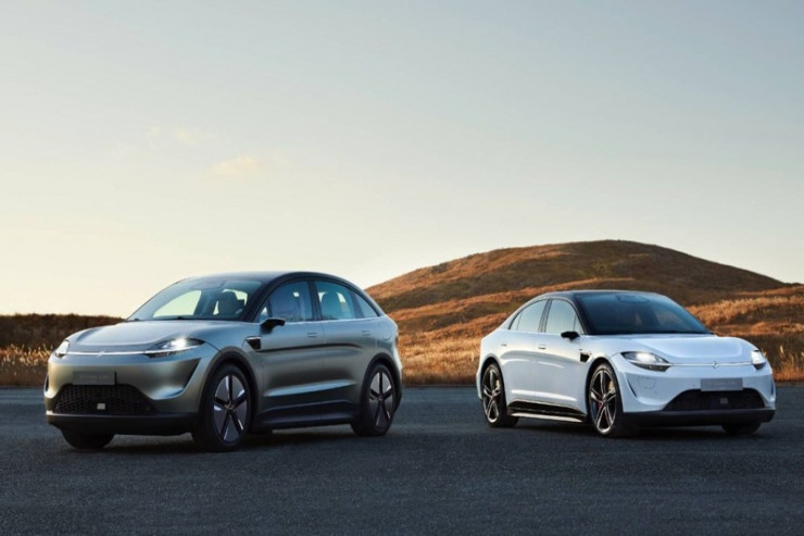 “Sony” elektrikli avtomobilləri  TƏQDİM ETDİ  