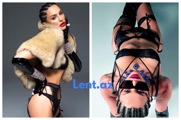 Azərbaycanlı model Türkiyədə SOYUNDU  - FOTOLAR 