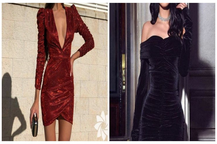 Xanımlar üçün MÖHTƏŞƏM ZİYAFƏT geyimləri  - FOTOLENT 