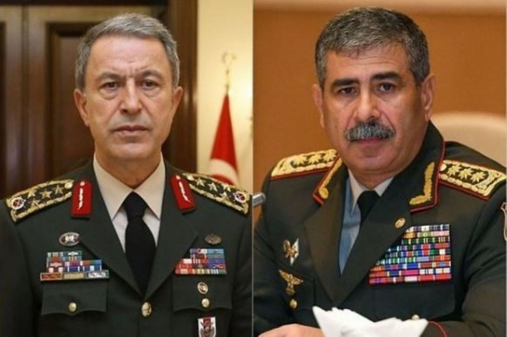 Hulusi Akar və Zakir Həsənov