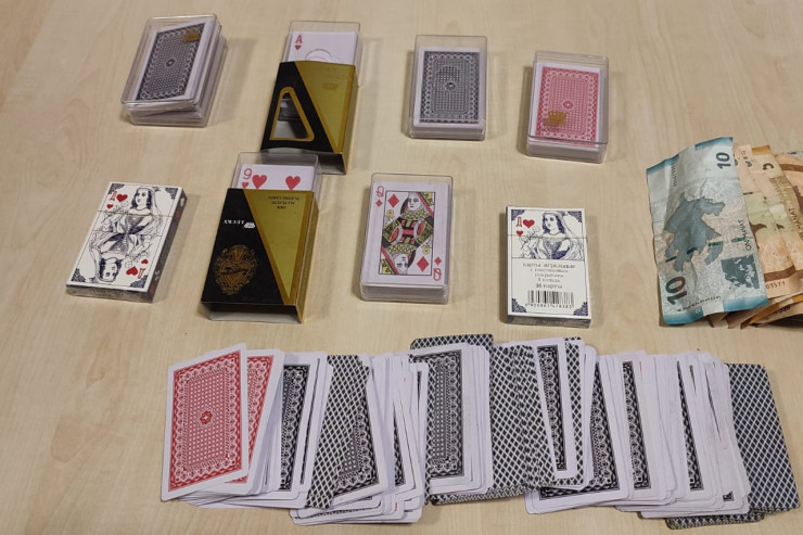 Götürülən oyun kartları