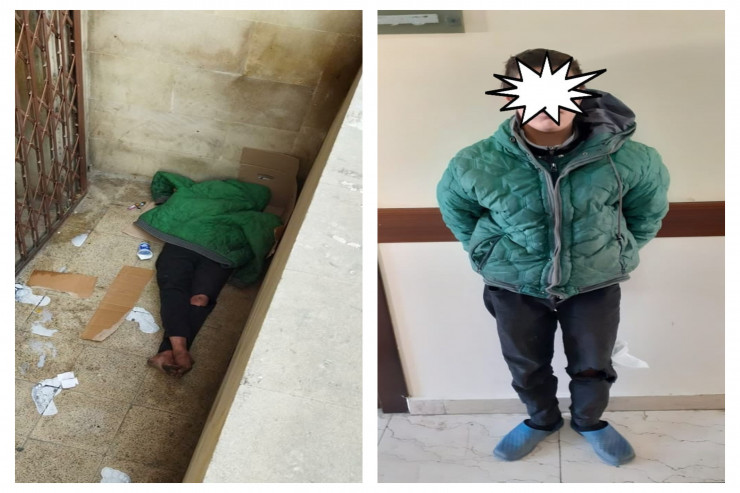 Küçədə qalan uşaq