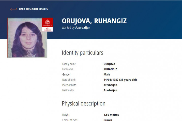 Azərbaycan dünyada bu qadını axtarır -  FOTO 