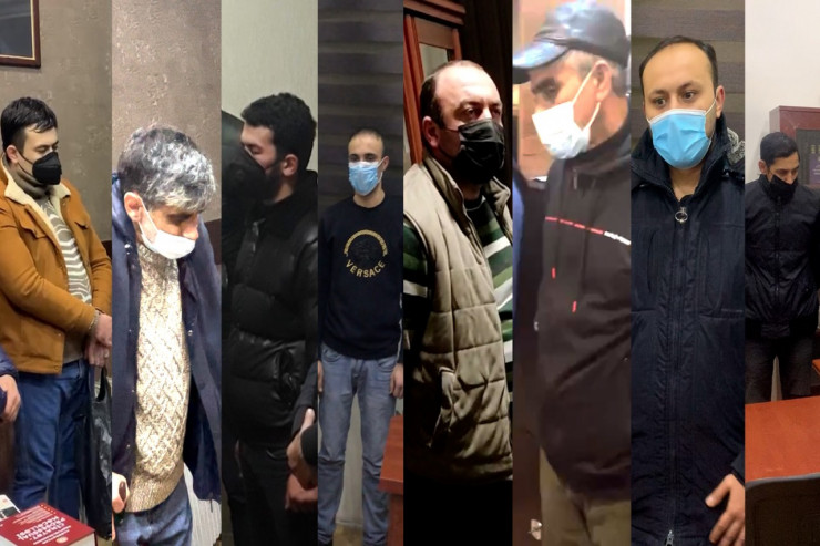 Narkotikə görə saxlanılan şəxslər