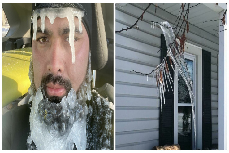 Şaxta elə gözəlliklər   yaratdı ki.. -FOTOLENT 