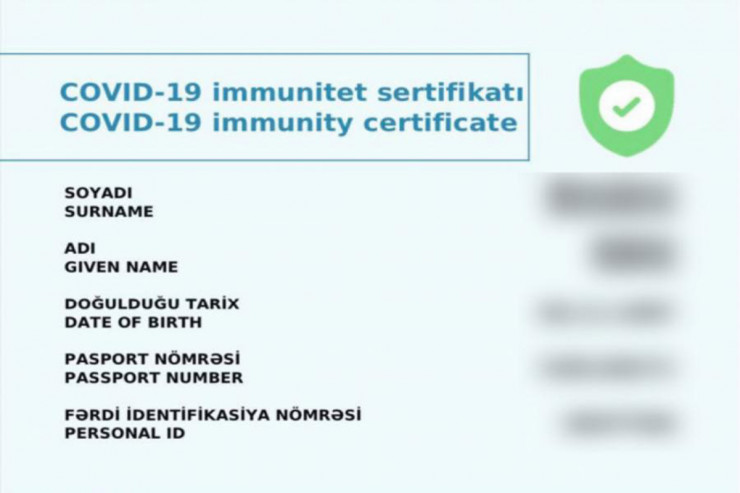 Yeni qərarla immunitet sertifikatı neçə günə veriləcək? - CAVAB 
