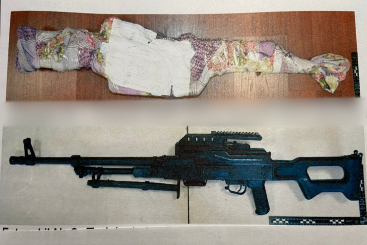 Ələ keçirilən pulemyot