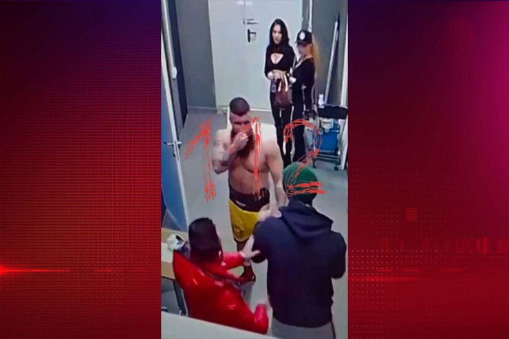 Uduzan boksçu erməni məşqçisini döydü