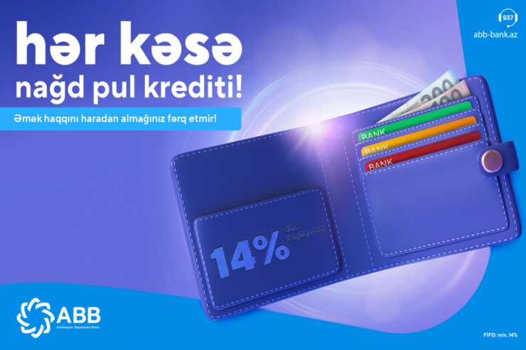 ABB-dən hər kəsə sərfəli kredit® 