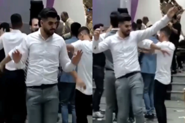 Toyda belə oynadıqlarına   görə polislər apardı - VİDEO 