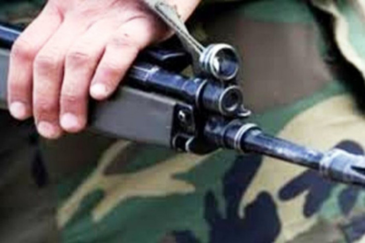 Ordumuzun əsgəri  özünü güllələdi   -  FOTO 