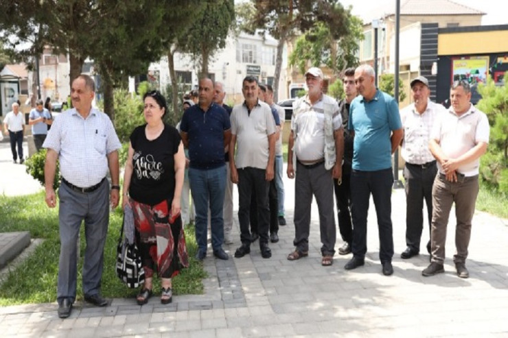 Xəzər rayonunda "Azəriqaz"la bağlı müraciətlər dinlənildi -FOTO 