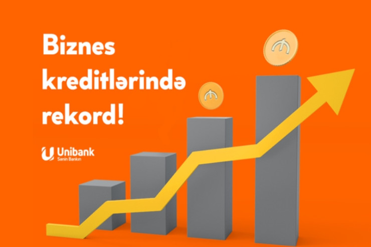 ® Unibankın biznes kredit portfeli rekord həddi keçib