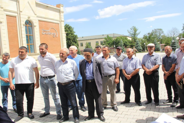 Qusarda vətəndaşlarla görüş keçirildi - FOTO 