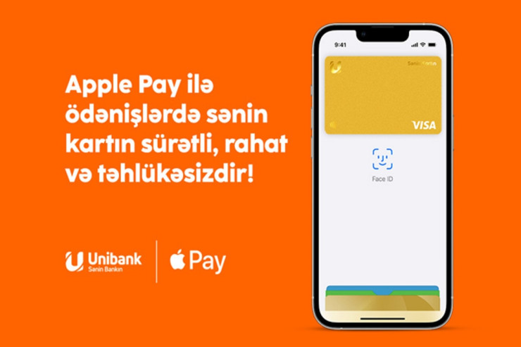 "Unibank" müştərilərinin Apple Pay əməliyyatlarının sayı 1 milyonu ötüb® 
