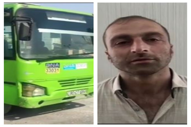 Narkotik çəkib avtobus sürürdü, tutuldu - VİDEO 