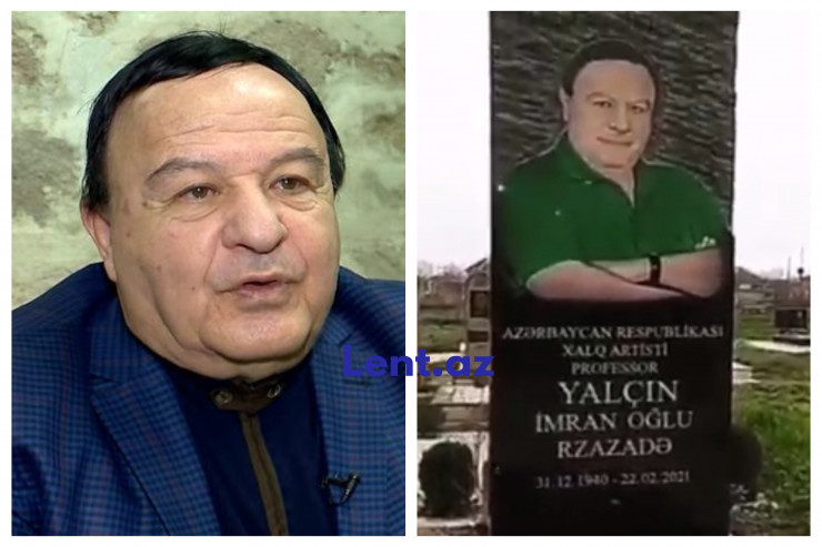 Yalçın Rzazadənin məzar daşı 1 il sonra hazırlandı - VİDEO  