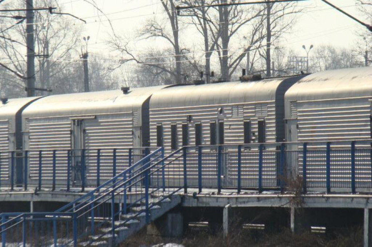 Rusiyalı əsgərlərin meyitləri üçün SOYUDUCU VAQON  ayrıldı - FOTO 