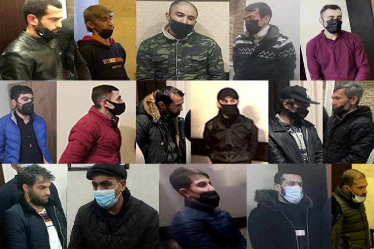 Yasamalda saxlanılan şəxslər