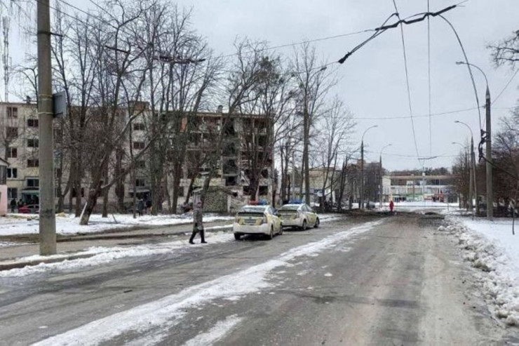 Xarkovda ərzaq növbəsinə dayananlar güllələndi: Çox sayda ölən və yaralı var  