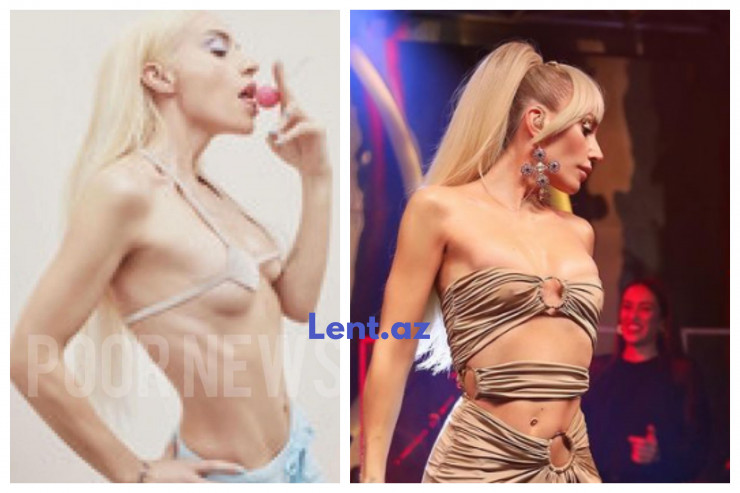 Türkiyəli müğənni bu dəfə elə soyundu ki... - FOTO  