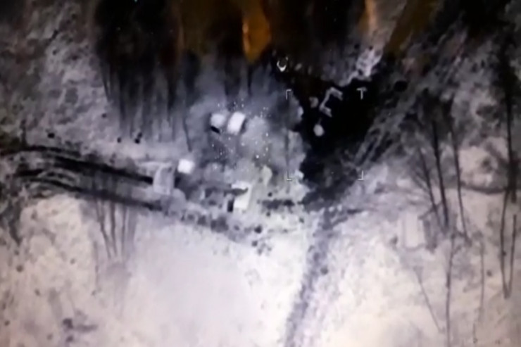 Bayraktarın vurma anı