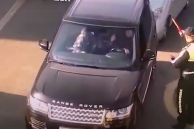 Bakıda “Range-Rover”  sürücüsü bu hərəkətinə görə həbs edildi - VİDEO 