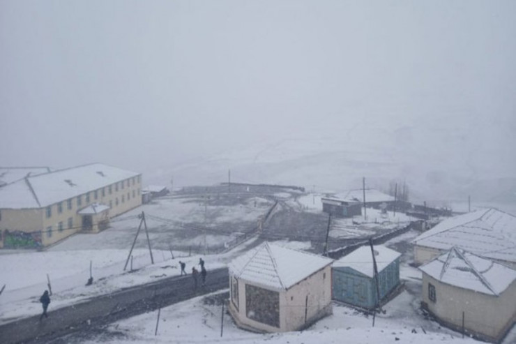 Azərbaycanda ən çox qar bura yağıb -  FAKTİKİ HAVA 