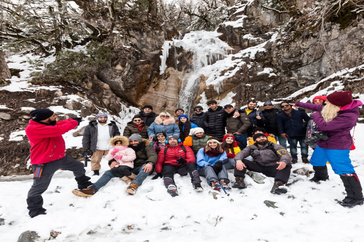 Milli parklardan qış mənzərələri - FOTOLAR 