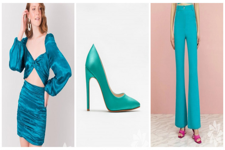 Bu yazın TREND RƏNGİ  və dəbli geyimləri - FOTO 