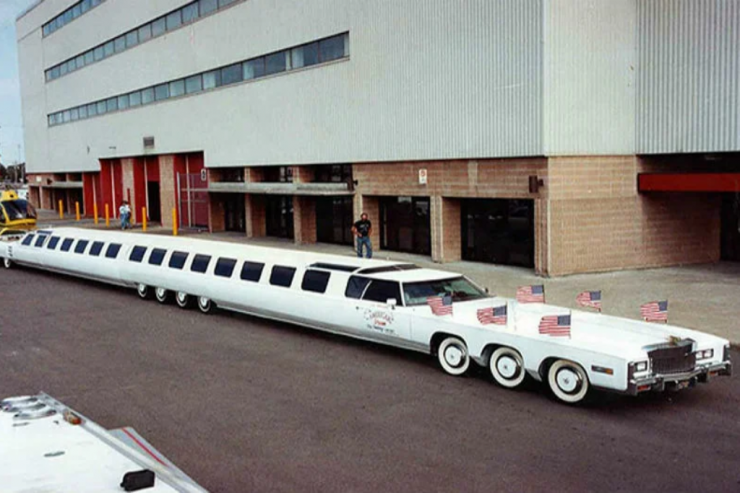 Dünyanın ən uzun avtomobilindən  YENİ REKORD 