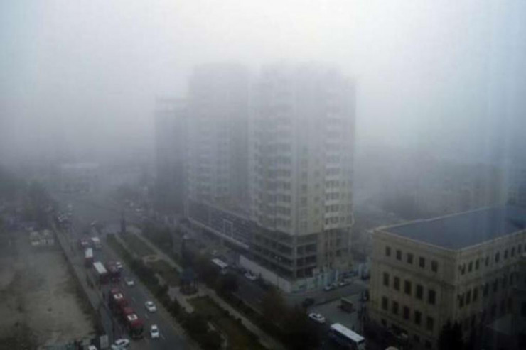 Havada  toz dumanı   olacaq