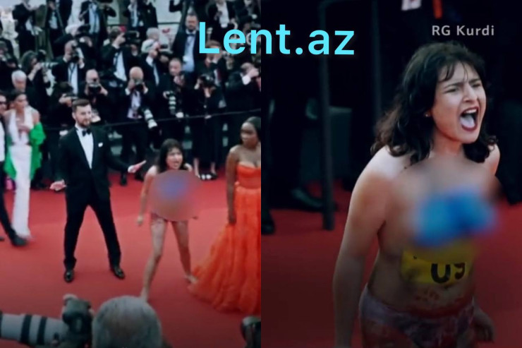 Kann festivalına ÇILPAQ HÜCUM  - VİDEO 