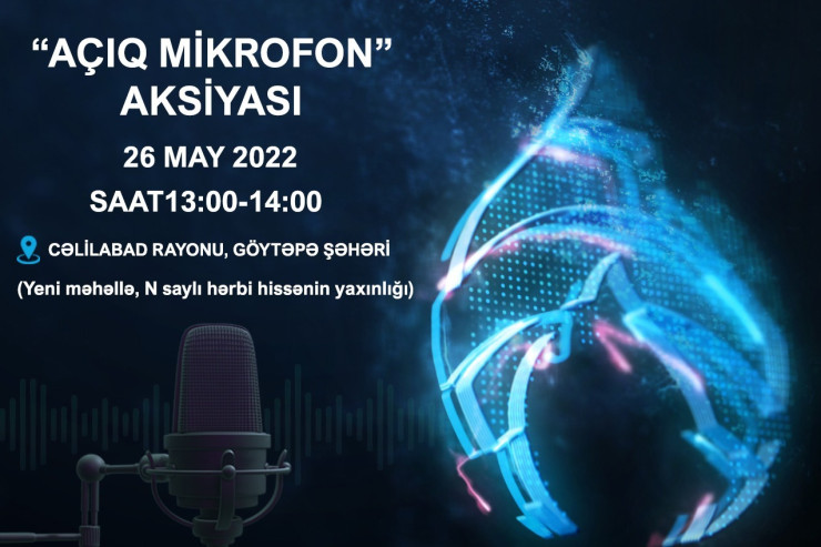 "Azəriqaz" nin növbəti "Açıq mikrafon"u Cəlilabadda qurulacaq
